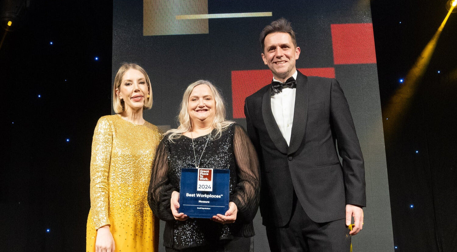 Moasure Ranked 3rd in UK’s Best Workplaces™ (SME) 2024