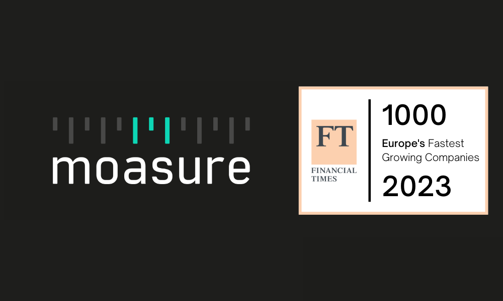 Moasure® ranked in top 15% of 2023’s FT 1000 fastest-growing companies in Europe