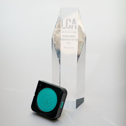 Moasure wins Technological Innovation of the Year at London Construction Awards
