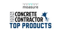Moasure Honored as a 2024 Concrete Contractor Top Products Award Winner